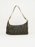 FENDI ZUCCA SHOULDER BAG