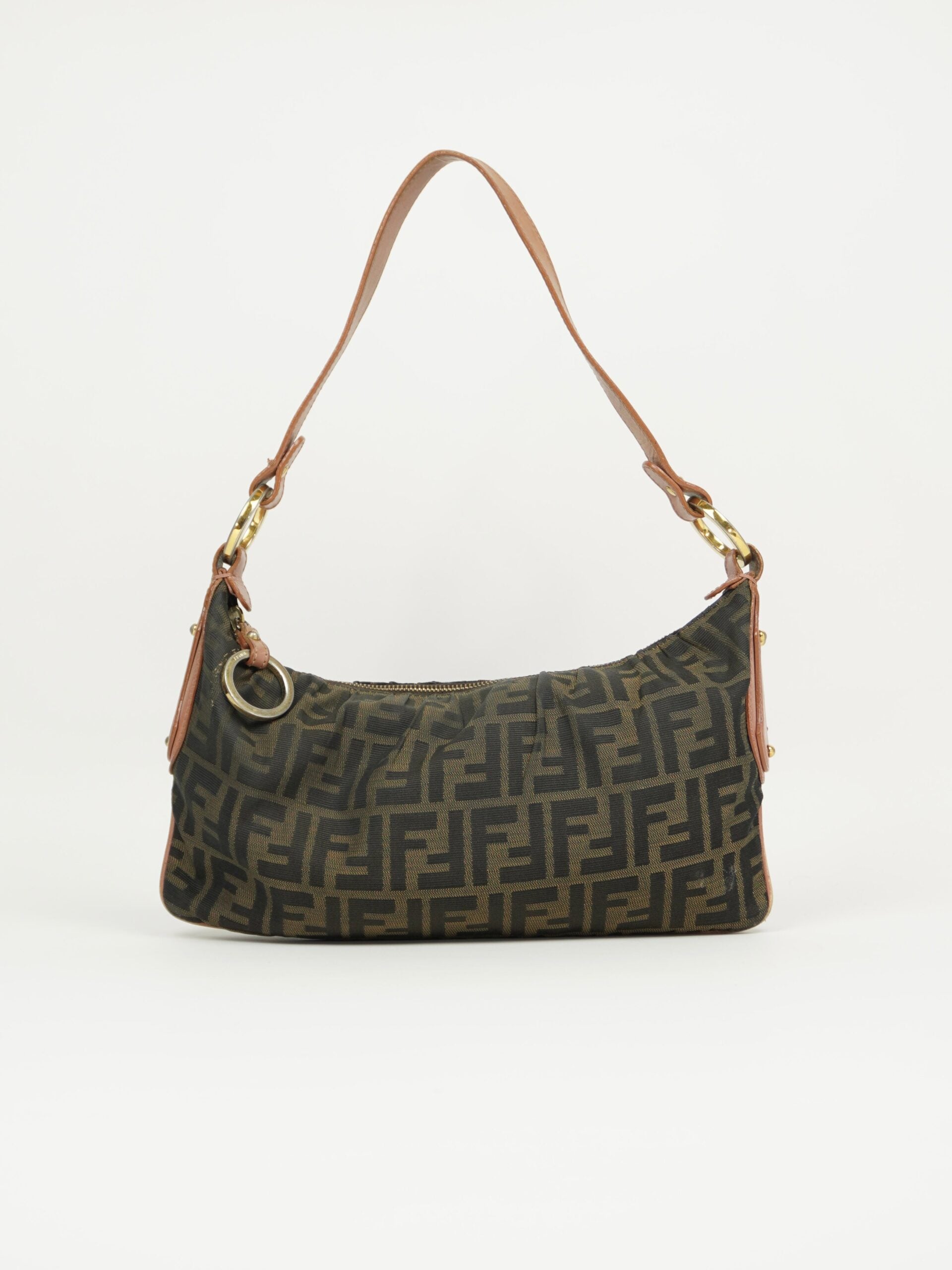 FENDI ZUCCA SHOULDER BAG