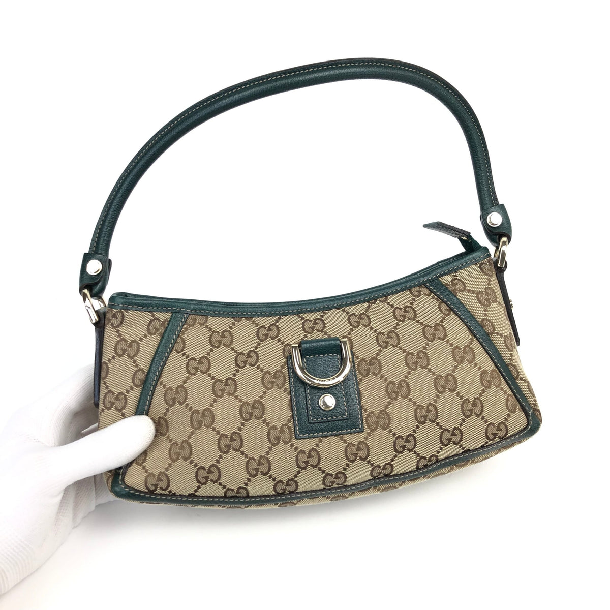 GUCCI MONOGRAM SHOULDER BAG