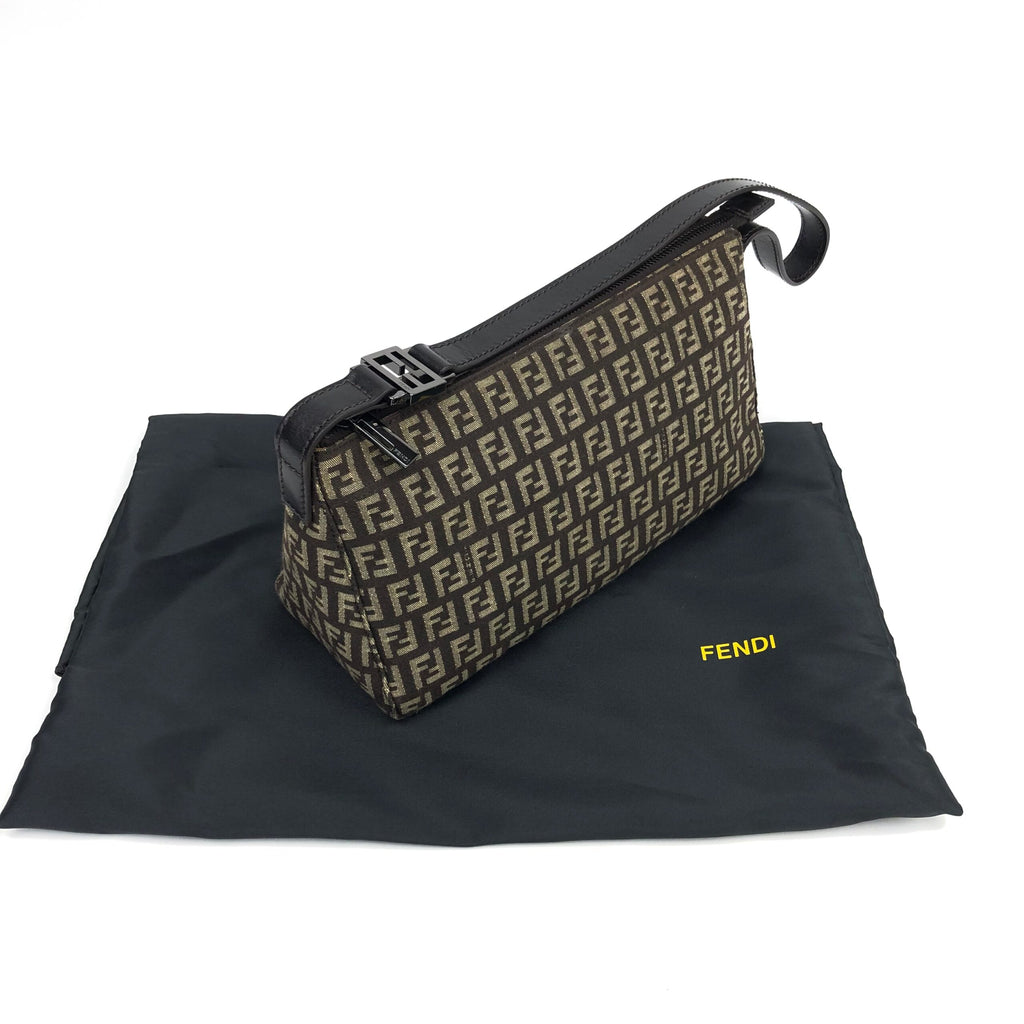FENDI ZUCCA SHOULDER BAG