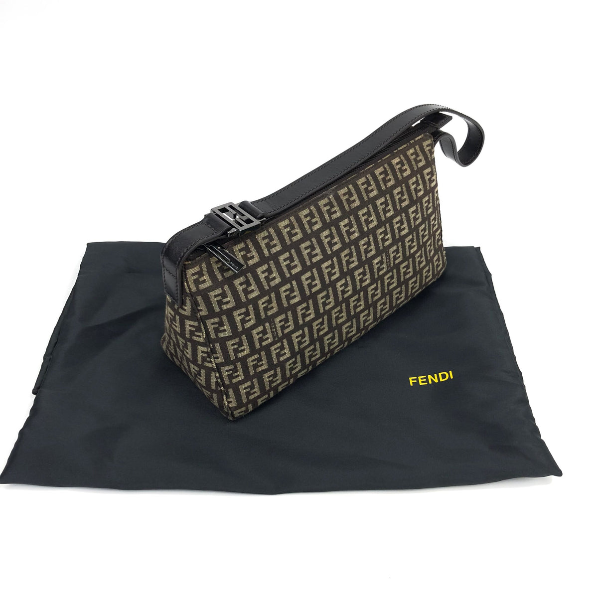 FENDI ZUCCA SHOULDER BAG