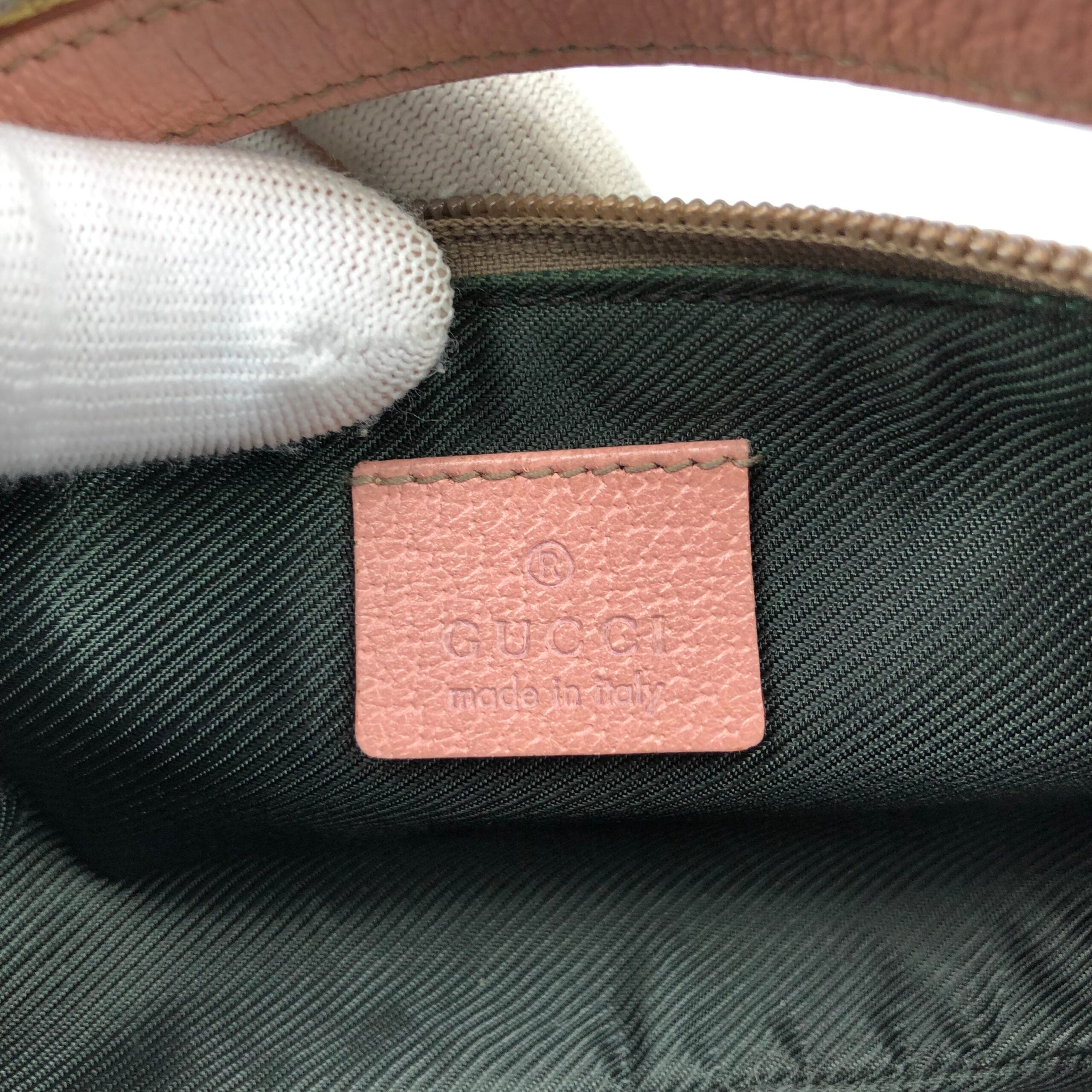 GUCCI MONOGRAM SHOULDER BAG