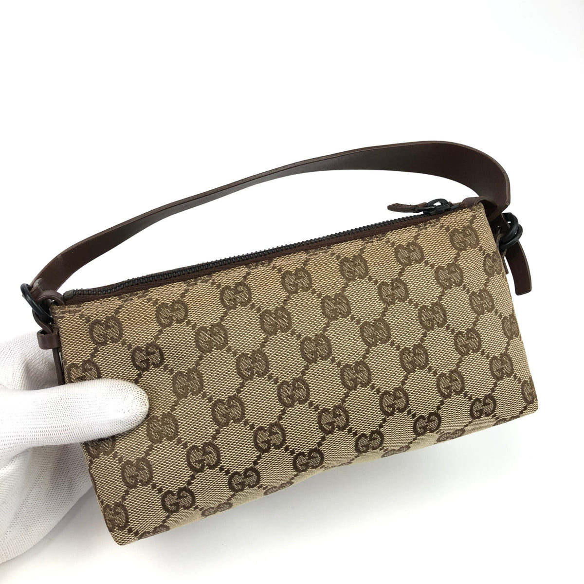 GUCCI MONOGRAM SHOULDER BAG