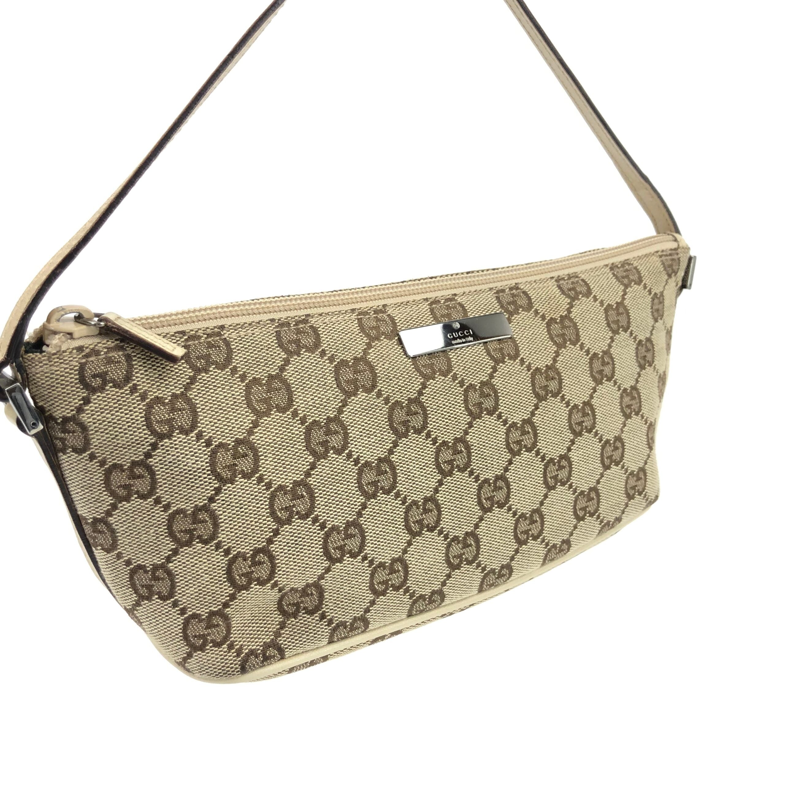 GUCCI MONOGRAM SHOULDER BAG