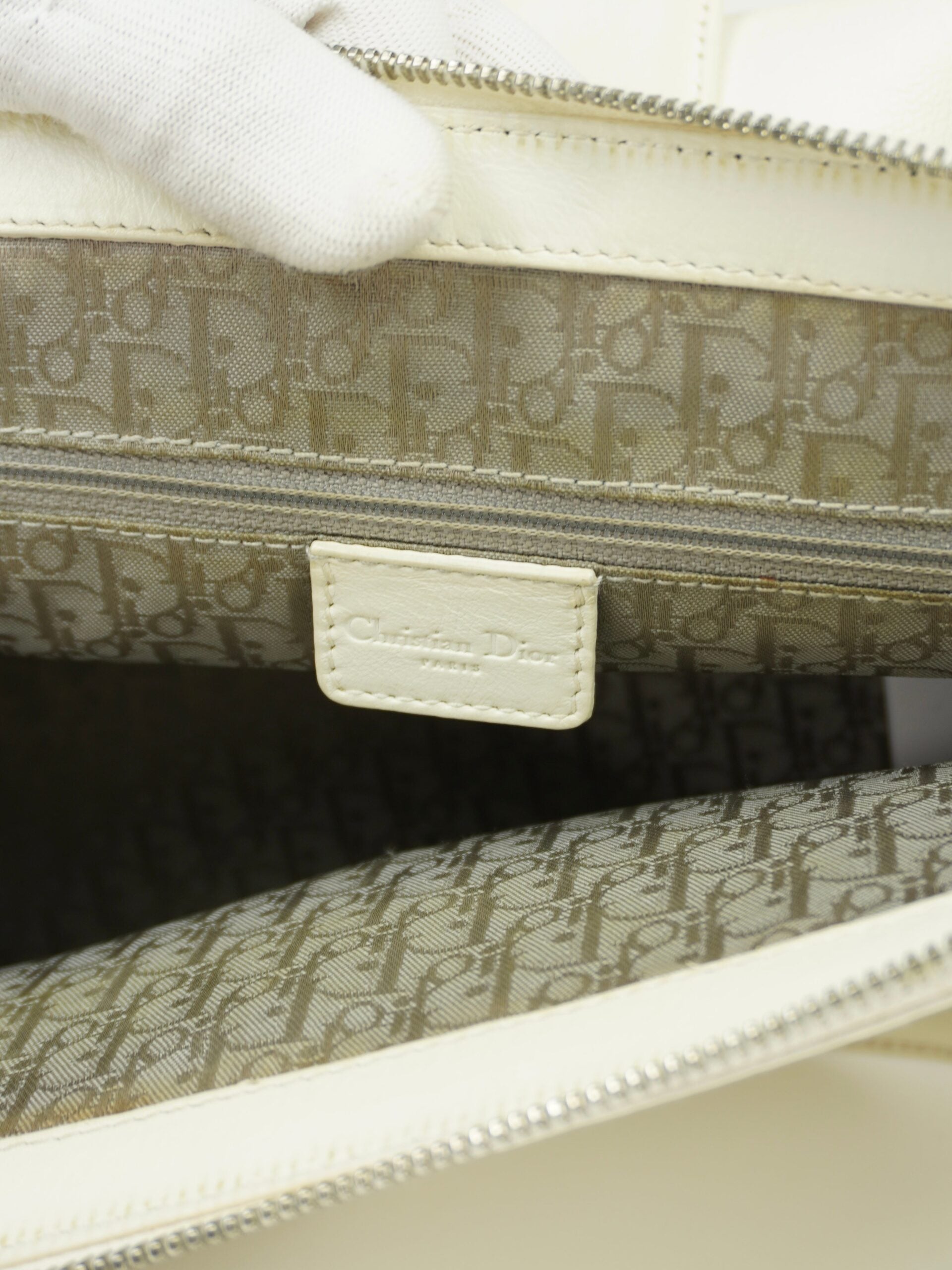 CHRISTIAN DIOR LEATHER BAG
