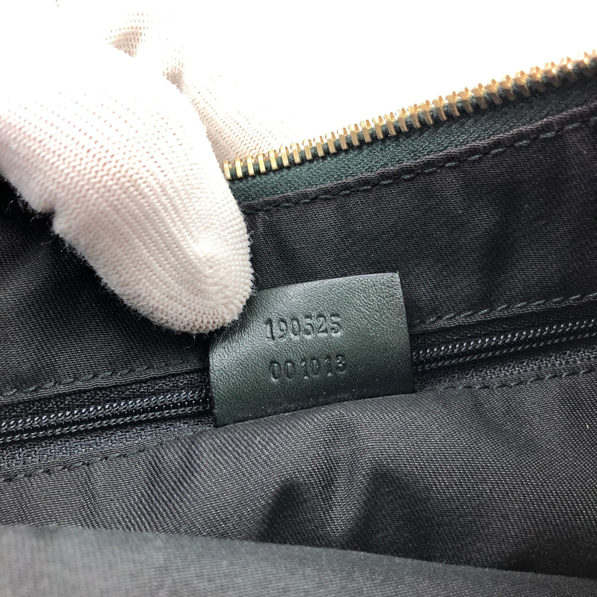 GUCCI ABBEY LEATHER SHOULDER BAG