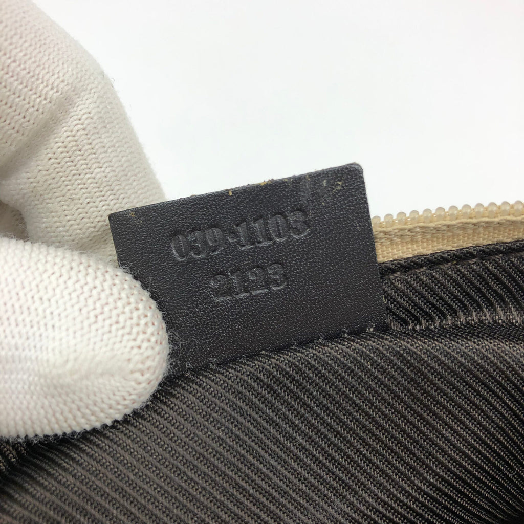 GUCCI MONOGRAM SHOULDER BAG