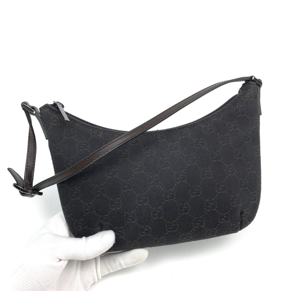 GUCCI MONOGRAM SHOULDER BAG