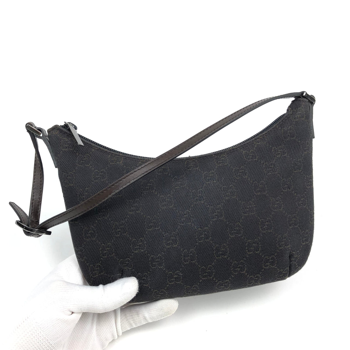 GUCCI MONOGRAM SHOULDER BAG