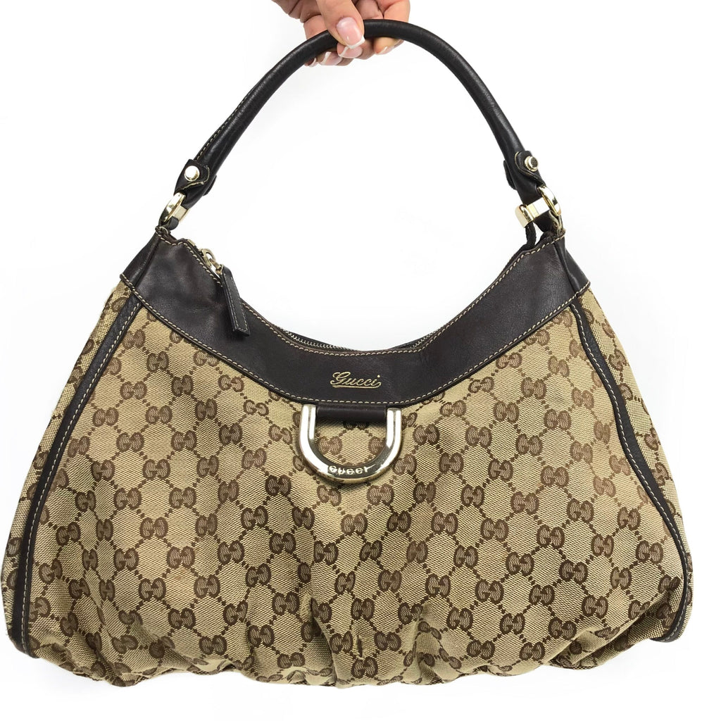 GUCCI MONOGRAM ABBEY BAG