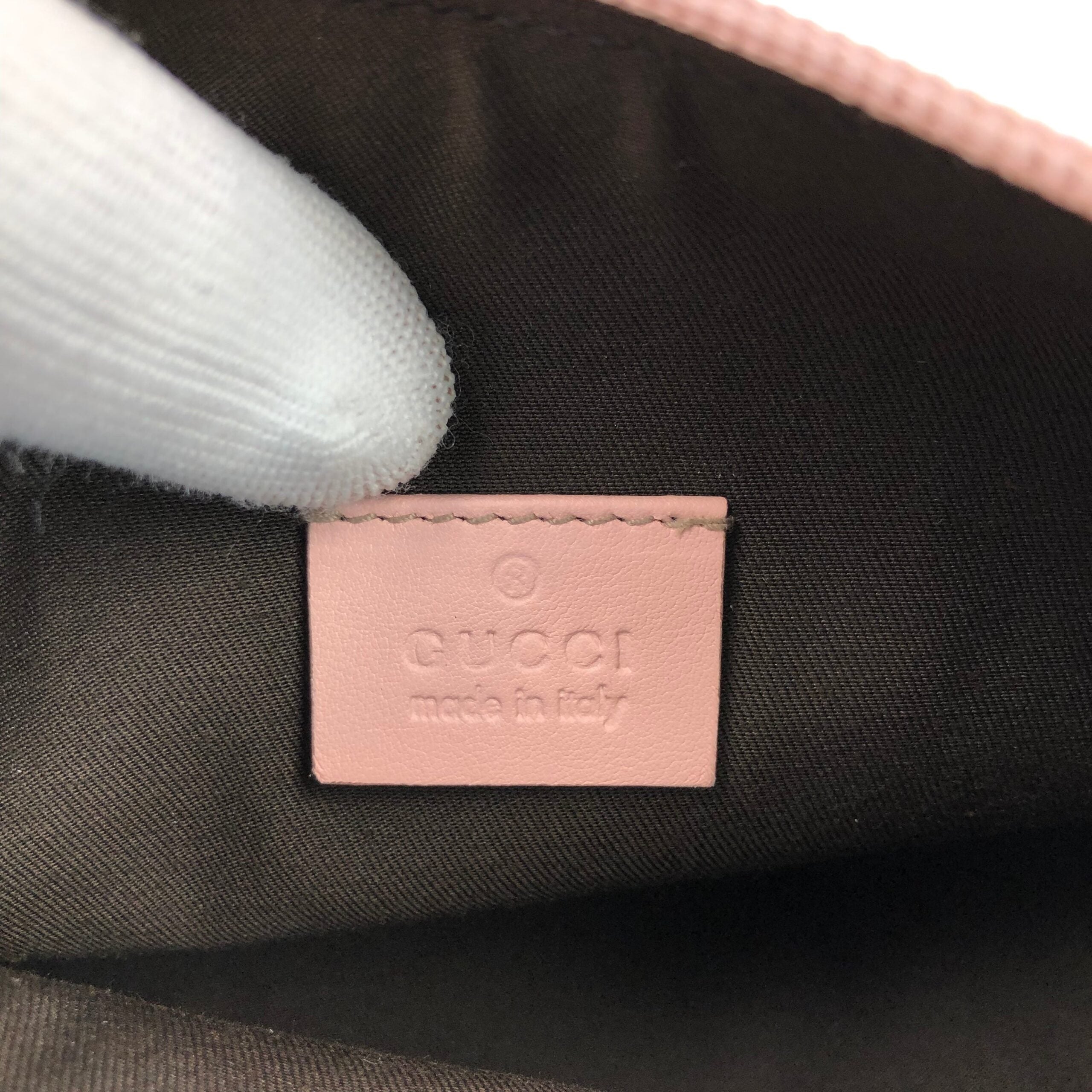 GUCCI MONOGRAM SHOULDER BAG