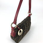 FENDI ZUCCA SHOULDER BAG