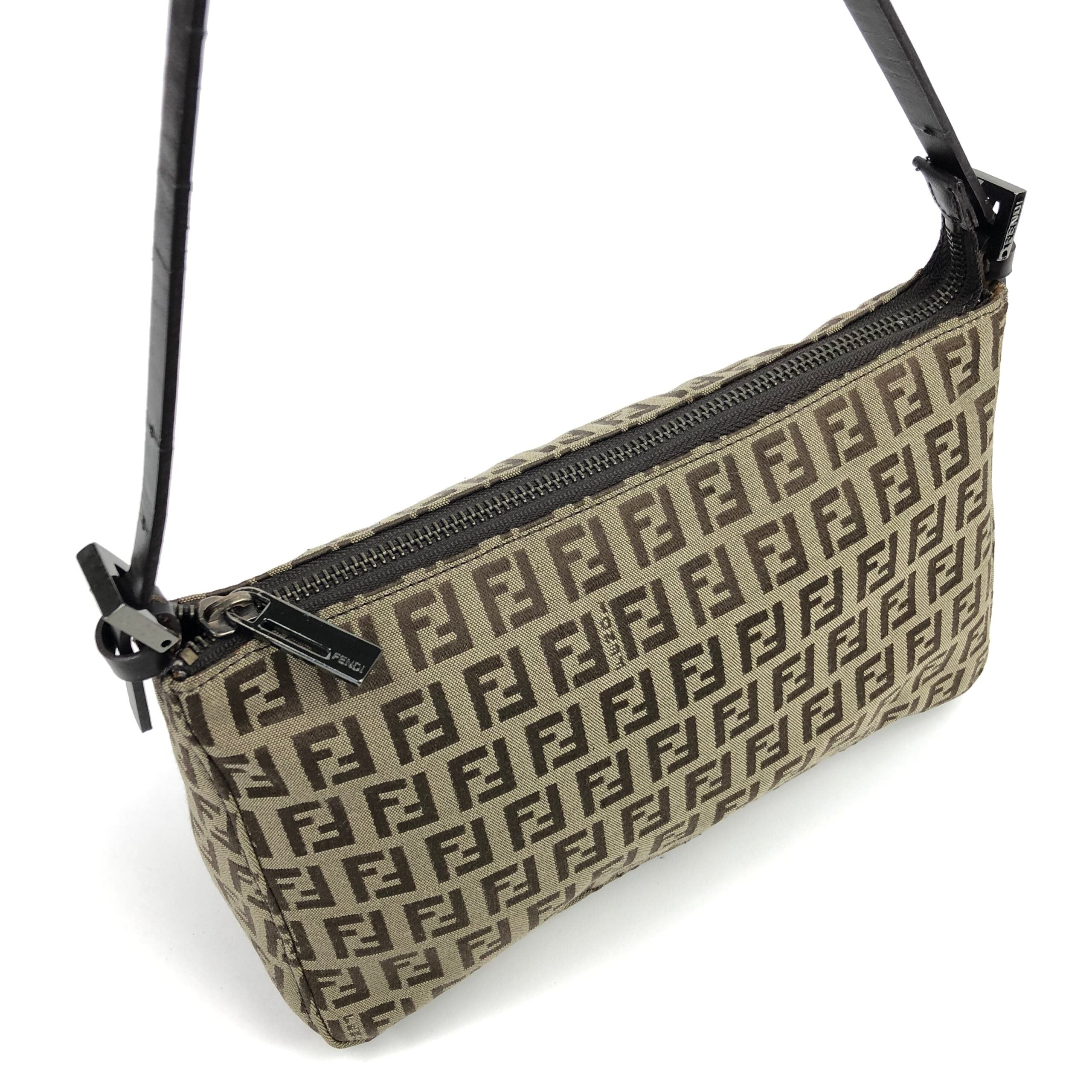 FENDI ZUCCA SHOULDER BAG