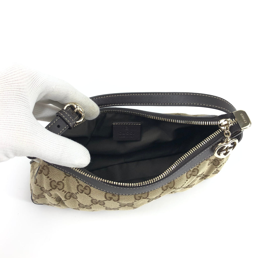 GUCCI MONOGRAM SHOULDER BAG