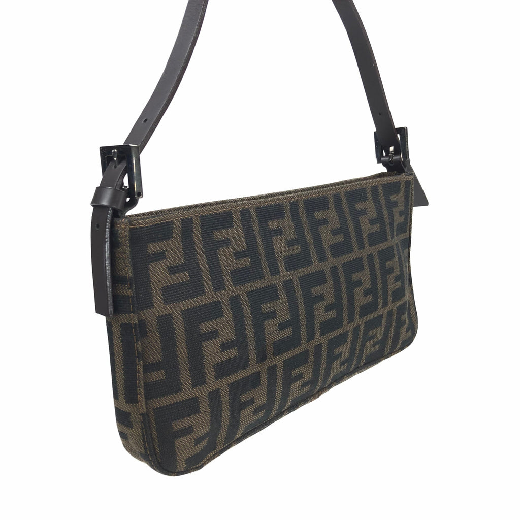 FENDI ZUCCA SHOULDER BAG
