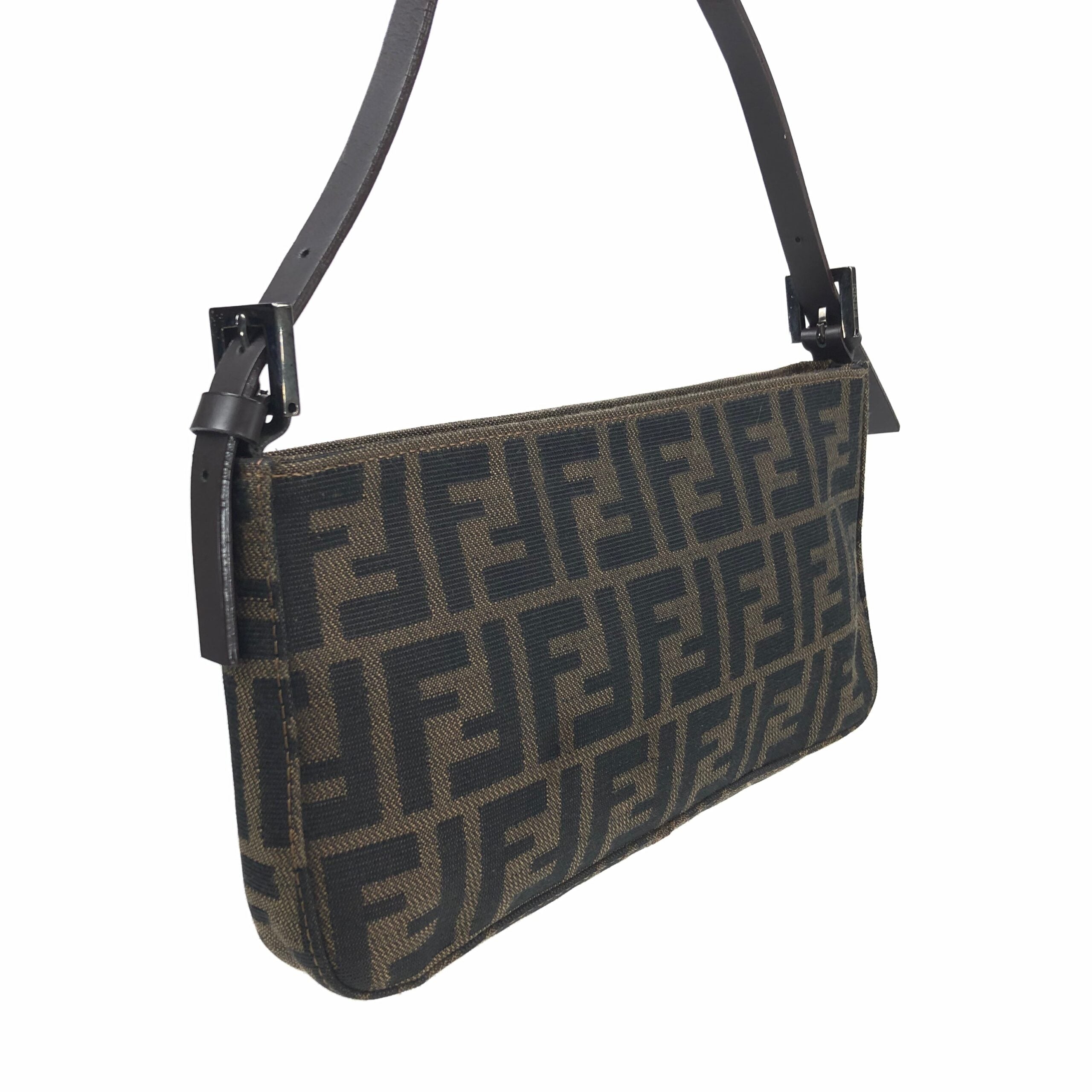 FENDI ZUCCA SHOULDER BAG