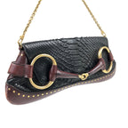 GUCCI HORSEBIT TOM FORD PYTHON CHAIN SHOULDER BAG