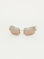 CHANEL RIMLESS SUNGLASSES