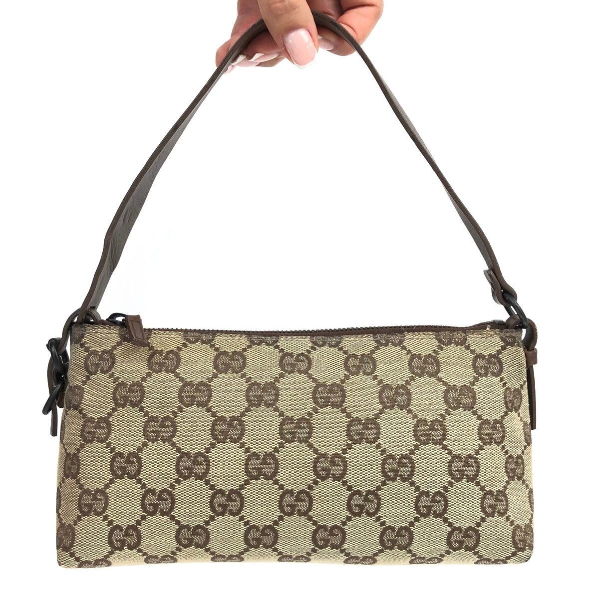 GUCCI MONOGRAM SHOULDER BAG