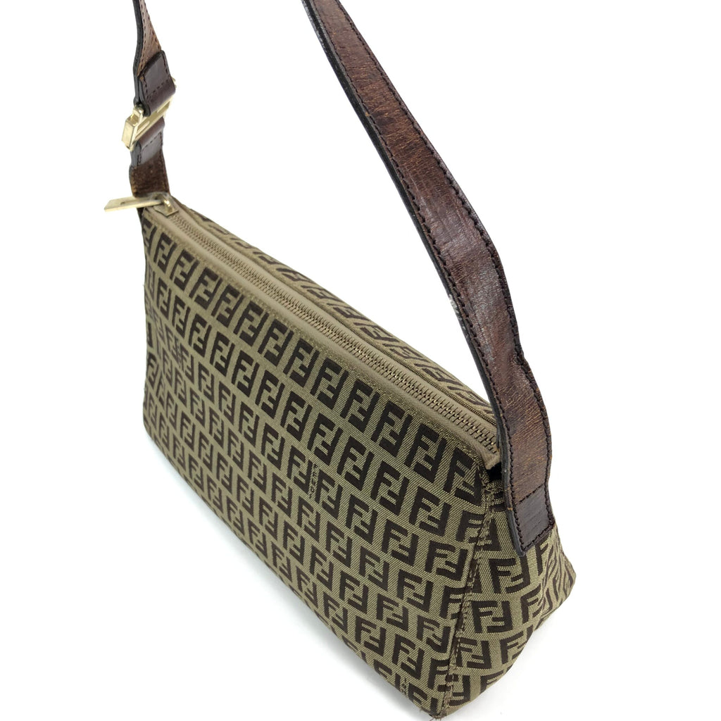 FENDI ZUCCA SHOULDER BAG