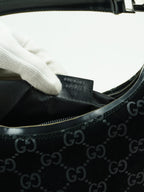 GUCCI TOM FORD SUEDE SHOULDER BAG