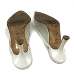 CHANEL LOGO KITTEN HEELS