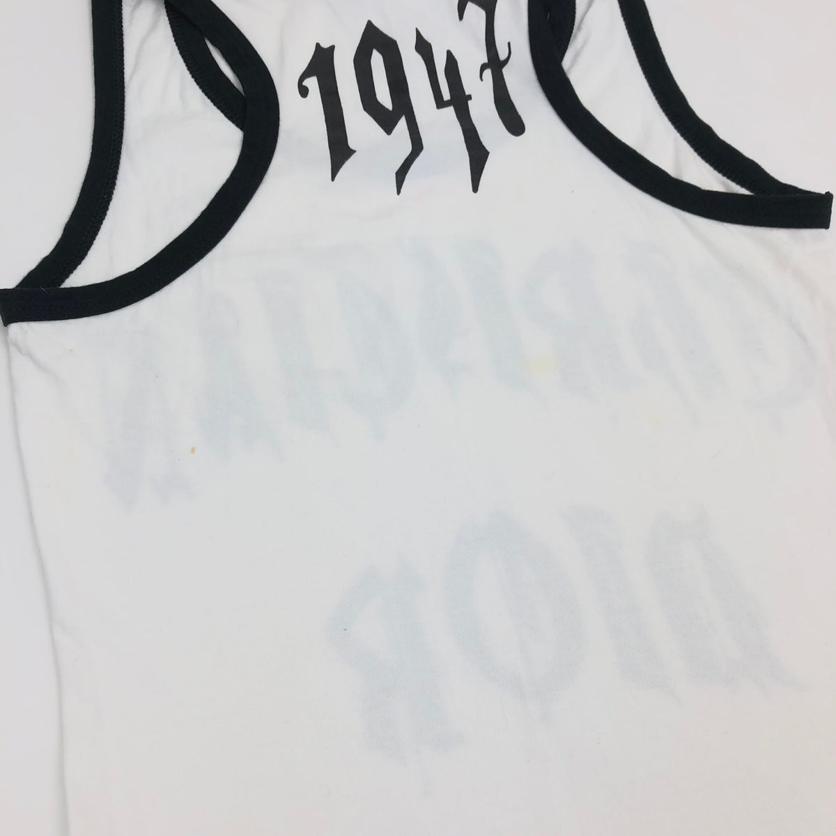 CHRISTIAN DIOR GOTHIC PRINT TOP
