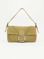FENDI CORDUROY BAGUETTE