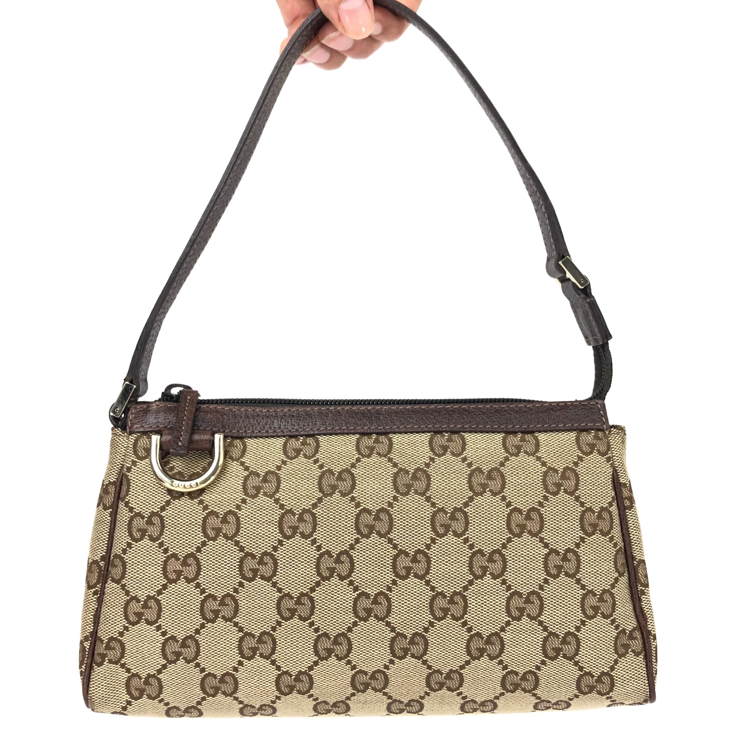 GUCCI MONOGRAM SHOULDER BAG