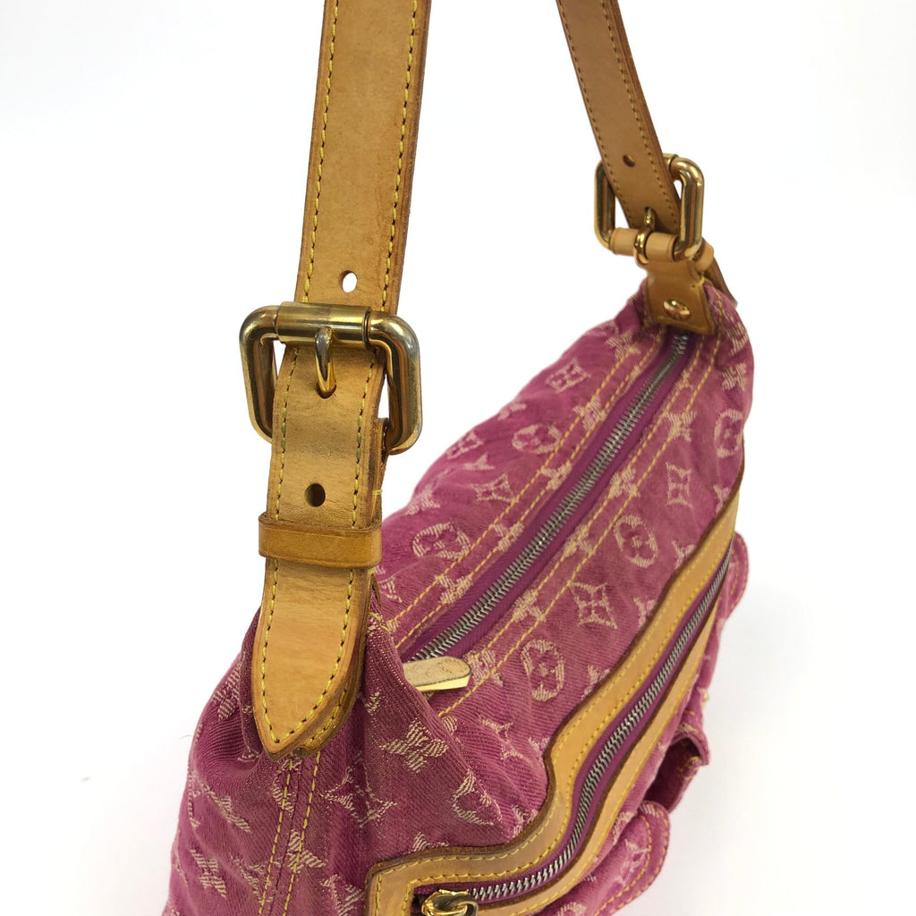 LOUIS VUITTON BAGGY PM DENIM SHOULDER BAG