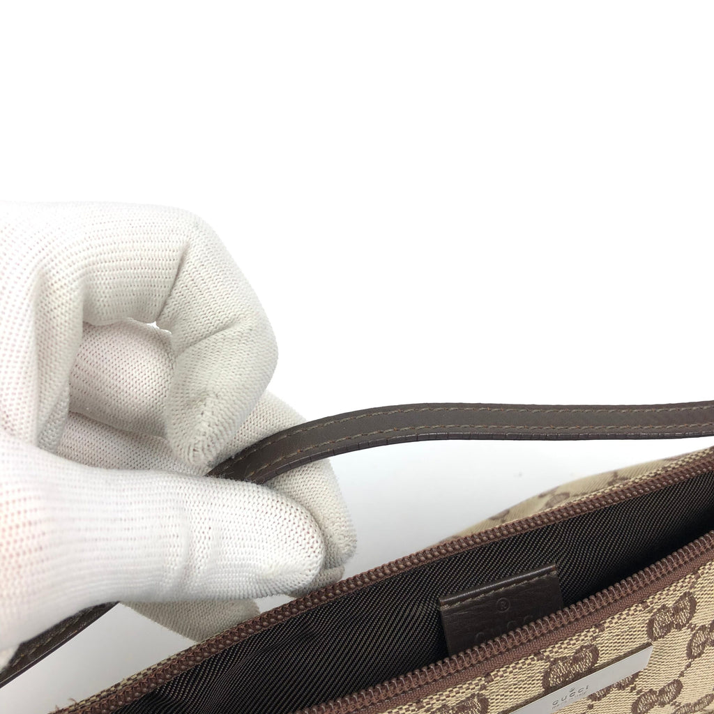 GUCCI MONOGRAM SHOULDER BAG