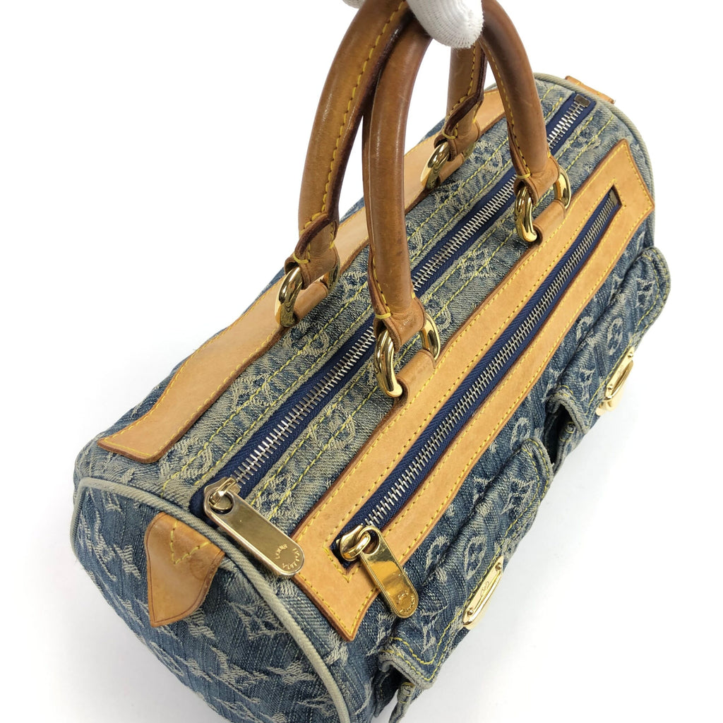 LOUIS VUITTON DENIM NEO SPEEDY BAG