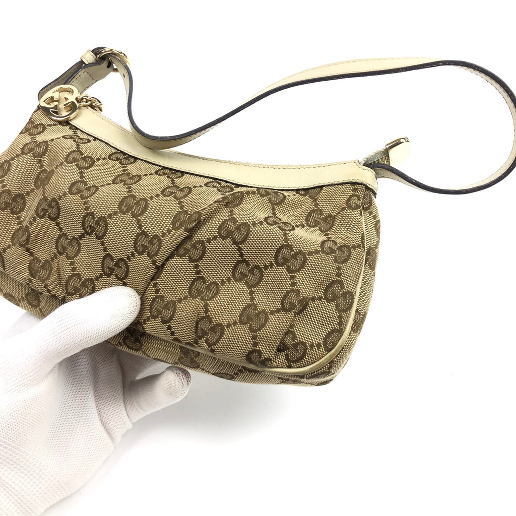 GUCCI MONOGRAM SHOULDER BAG