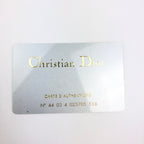CHRISTIAN DIOR DIORELLA DENIM SADDLE BAG
