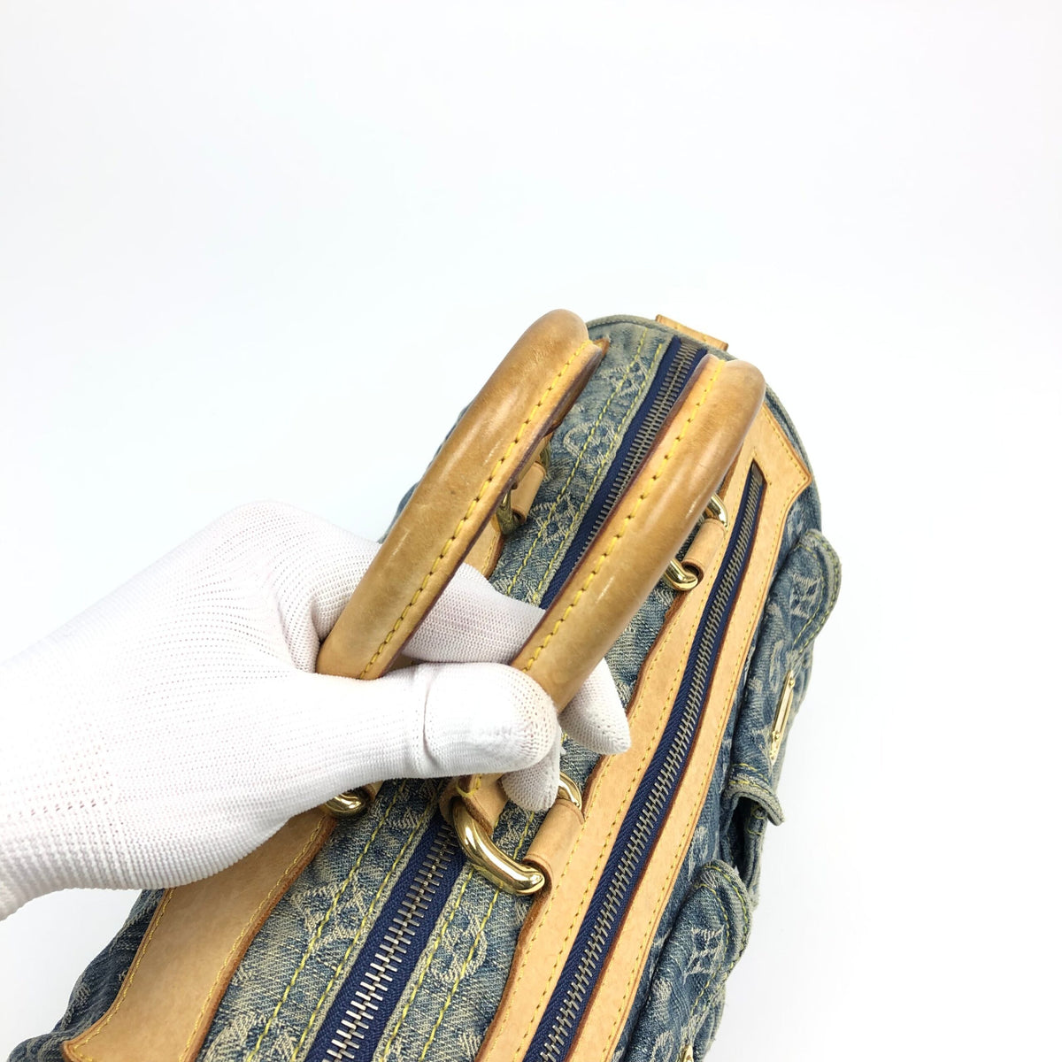 LOUIS VUITTON NEO SPEEDY DENIM BAG
