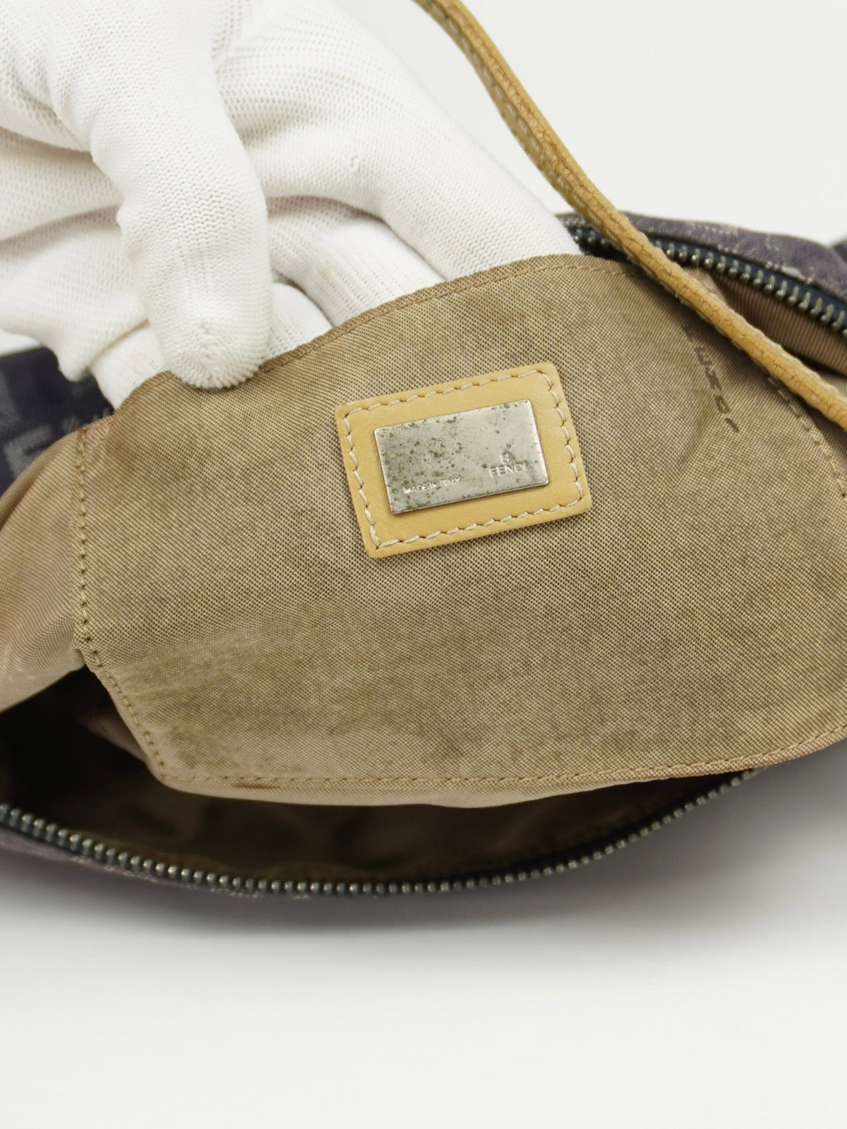 FENDI ZUCCA SHOULDER BAG