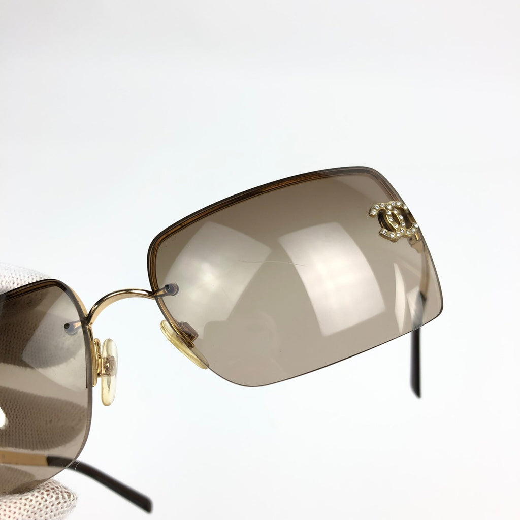 CHANEL RIMLESS SUNGLASSES
