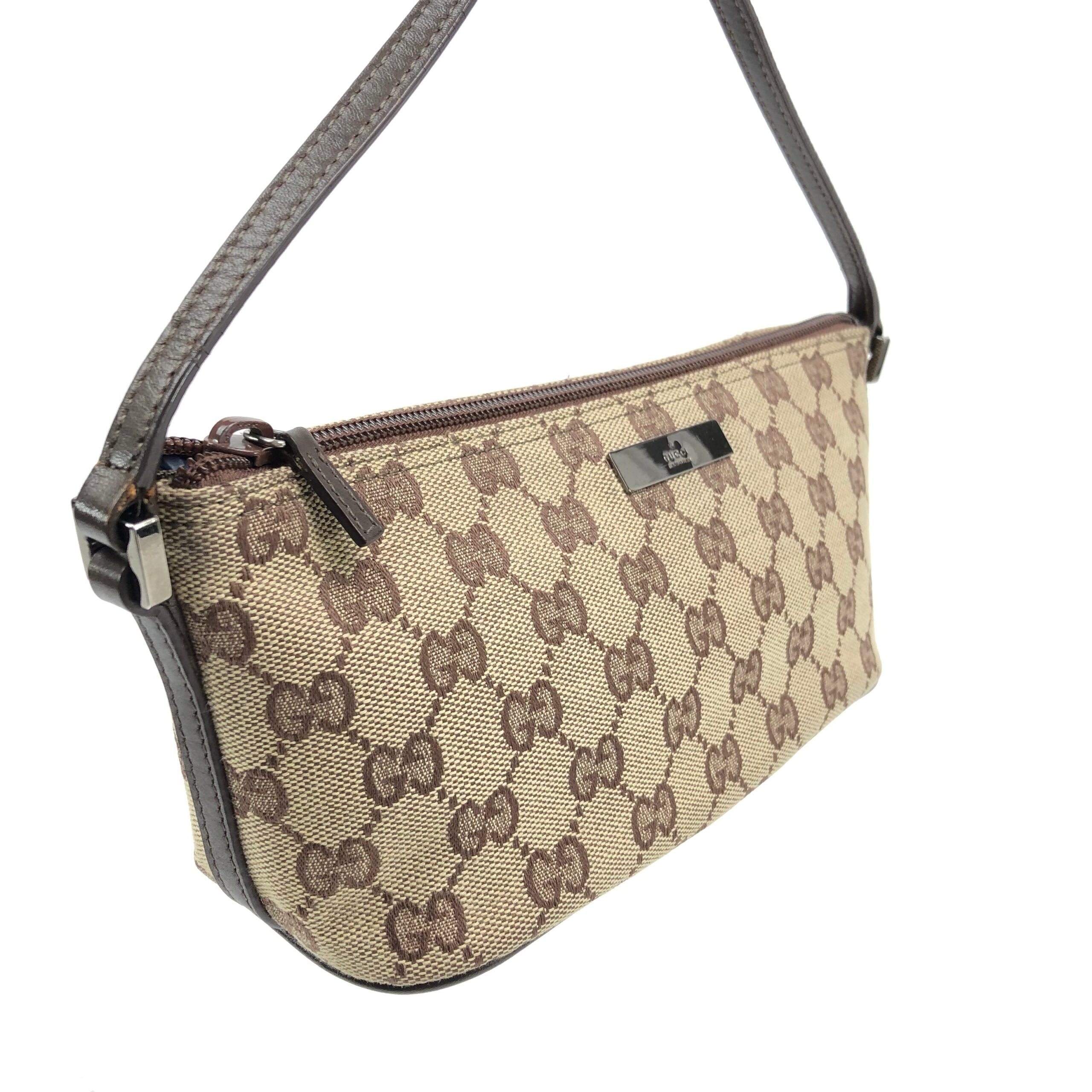 GUCCI MONOGRAM SHOULDER BAG