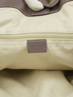 GUCCI MONOGRAM LEATHER SUKEY BAG