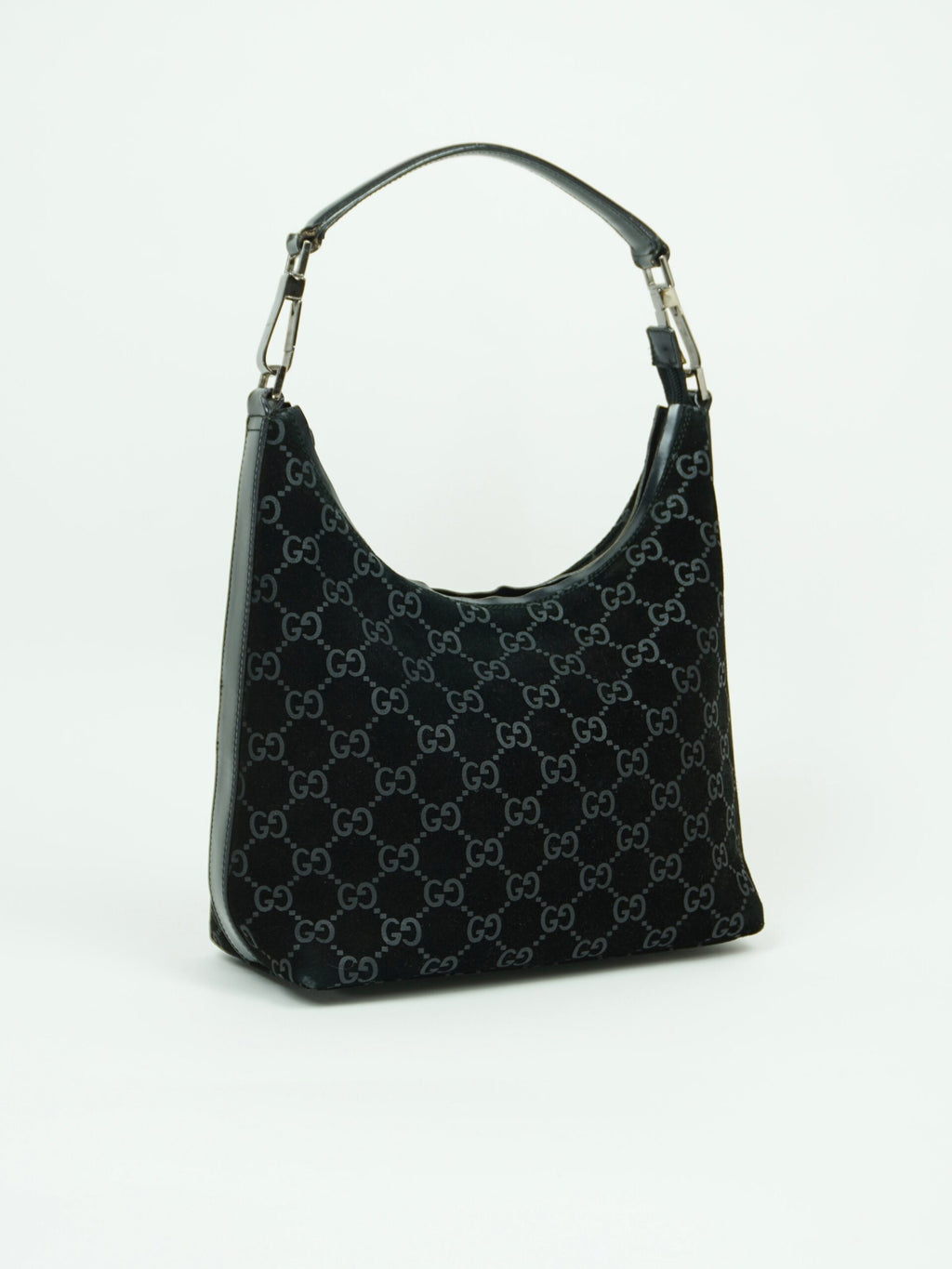 GUCCI TOM FORD SUEDE SHOULDER BAG