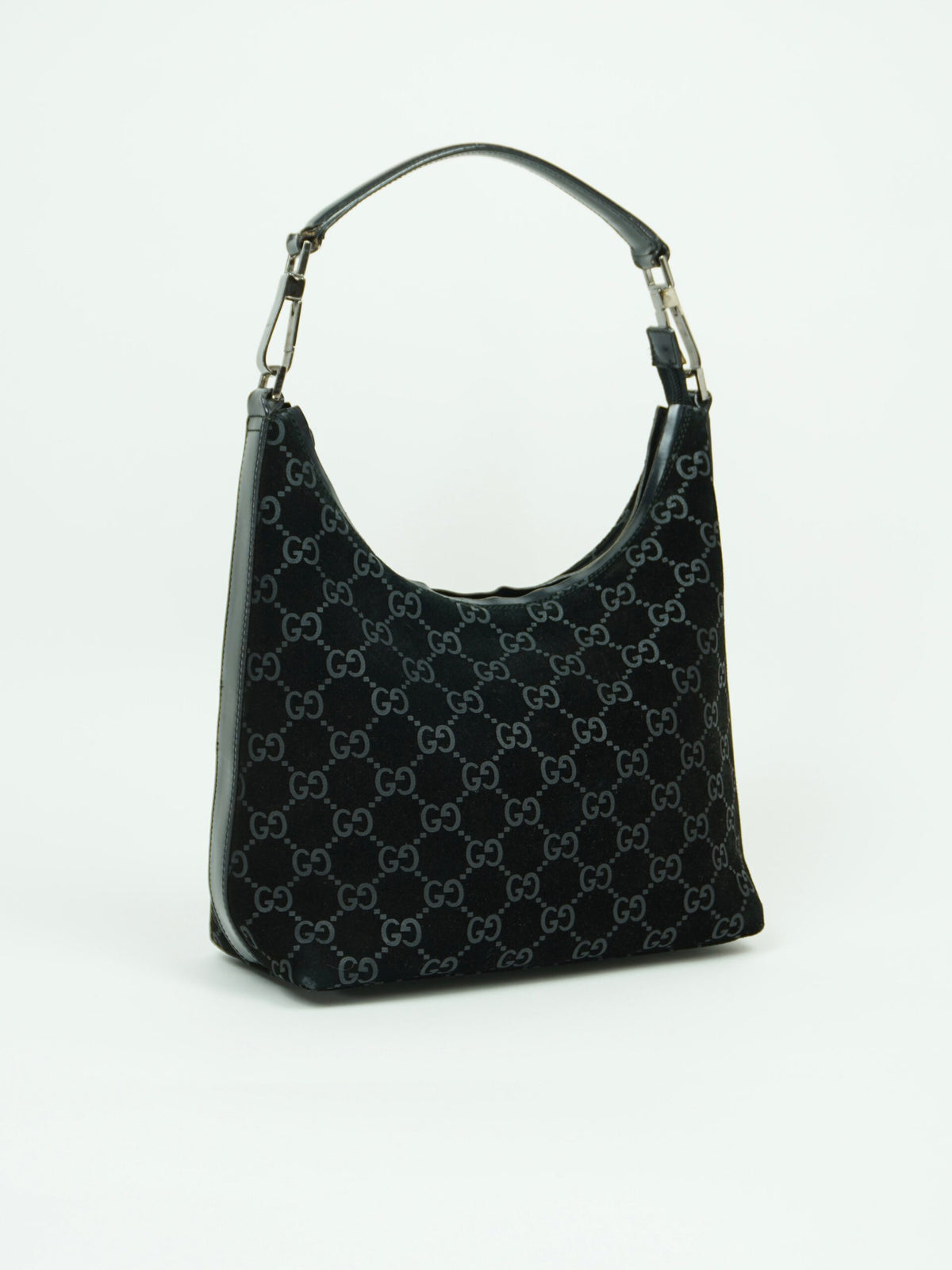 GUCCI TOM FORD SUEDE SHOULDER BAG
