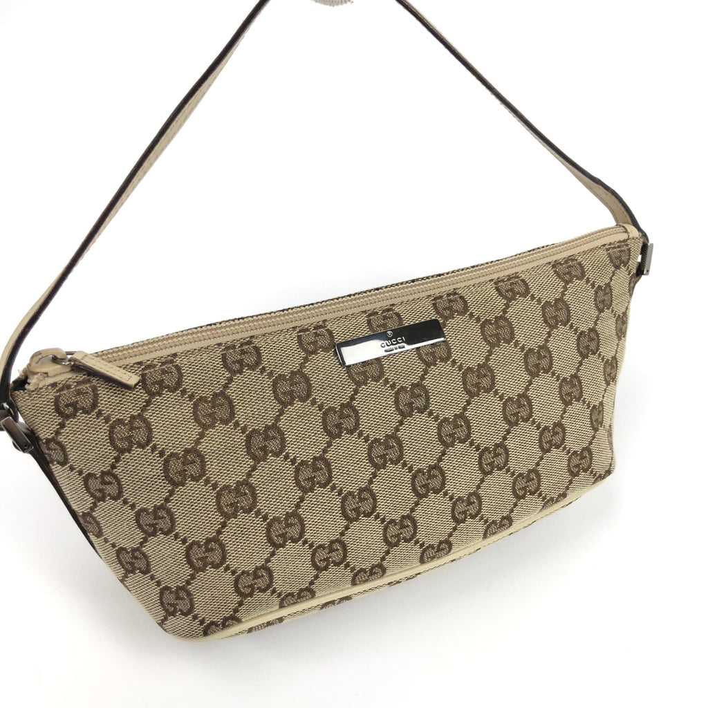 GUCCI MONOGRAM SHOULDER BAG