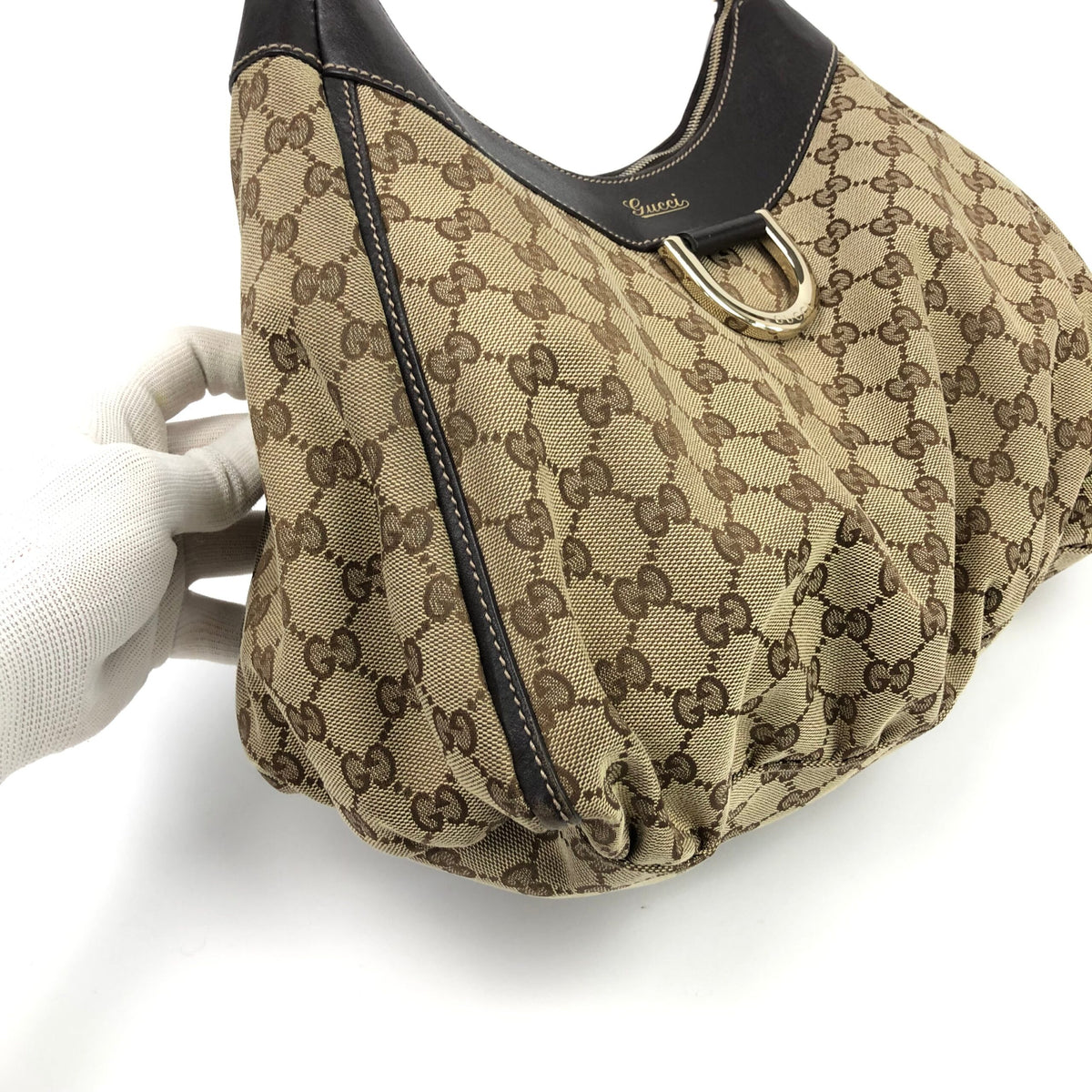 GUCCI MONOGRAM ABBEY BAG