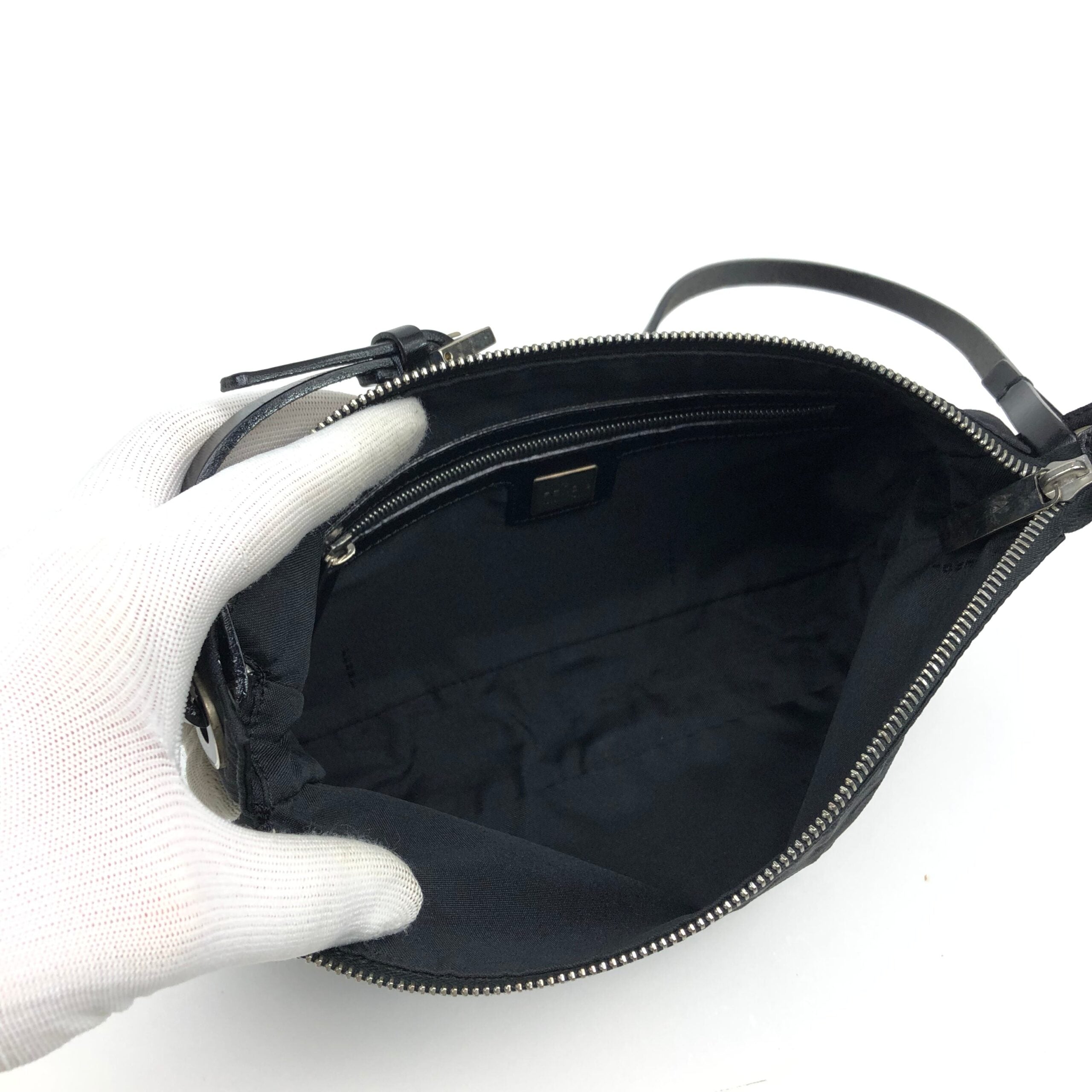 FENDI ZUCCA SHOULDER BAG