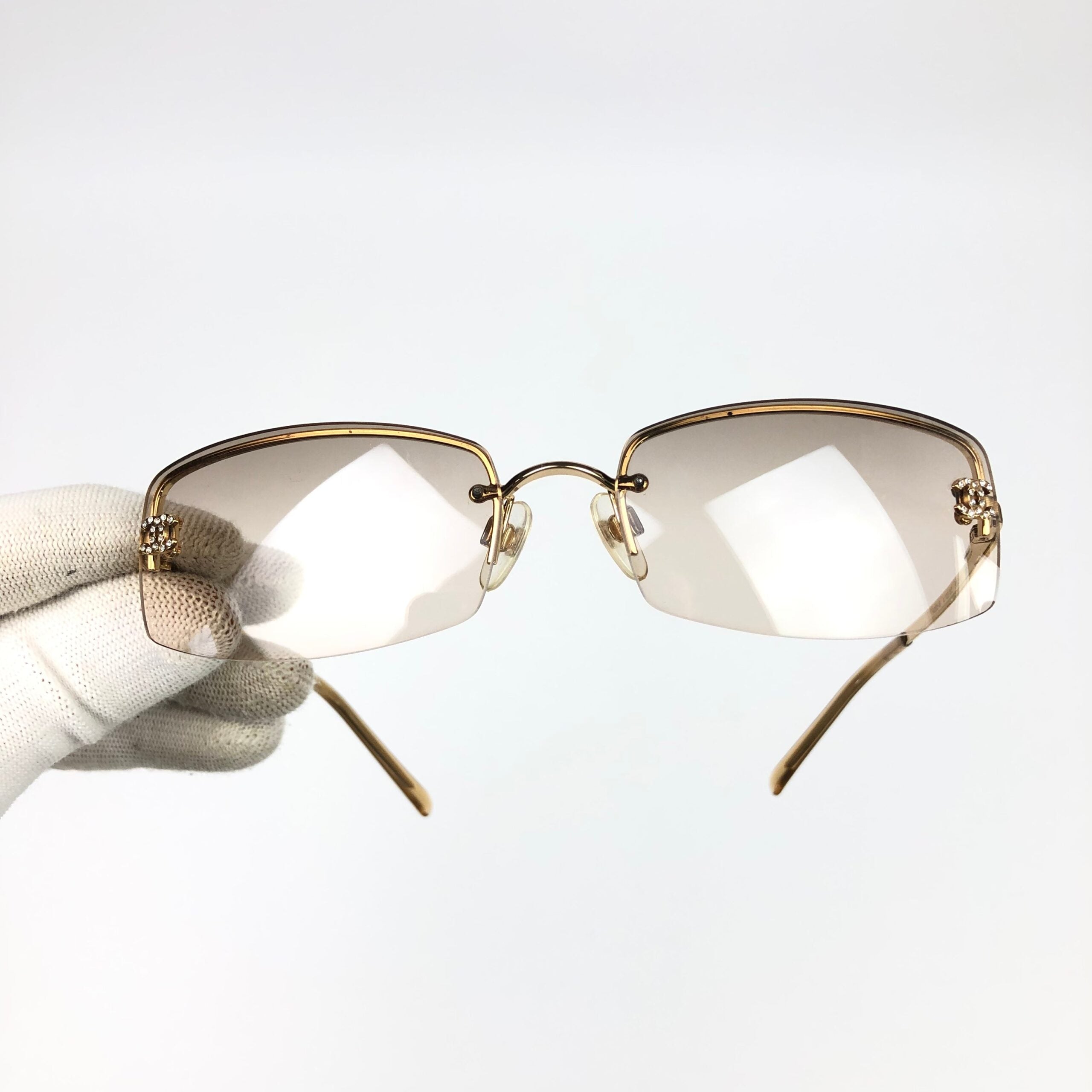 CHANEL RIMLESS SUNGLASSES