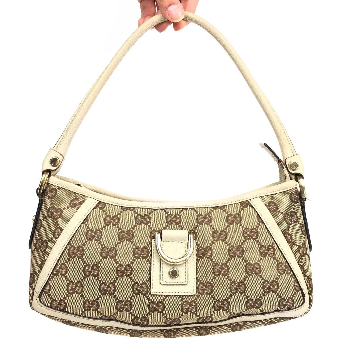 GUCCI MONOGRAM SHOULDER BAG