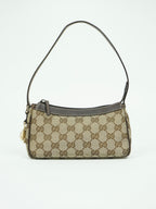GUCCI MONOGRAM BAG WITH CHARM