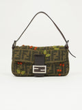 FENDI CASHMERE WOOL BAGUETTE