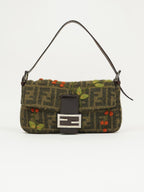 FENDI CASHMERE WOOL BAGUETTE