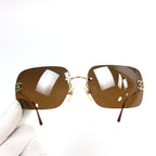 CHANEL RIMLESS SUNGLASSES